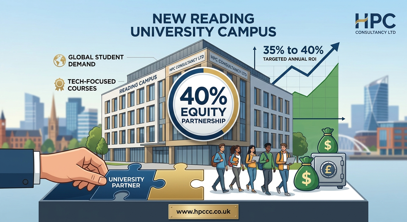 40% Equity Partnership in New Reading University Campus, seeking Romania Investor