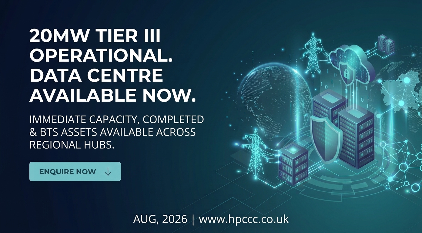 Operational Data Centre for sale in Romania